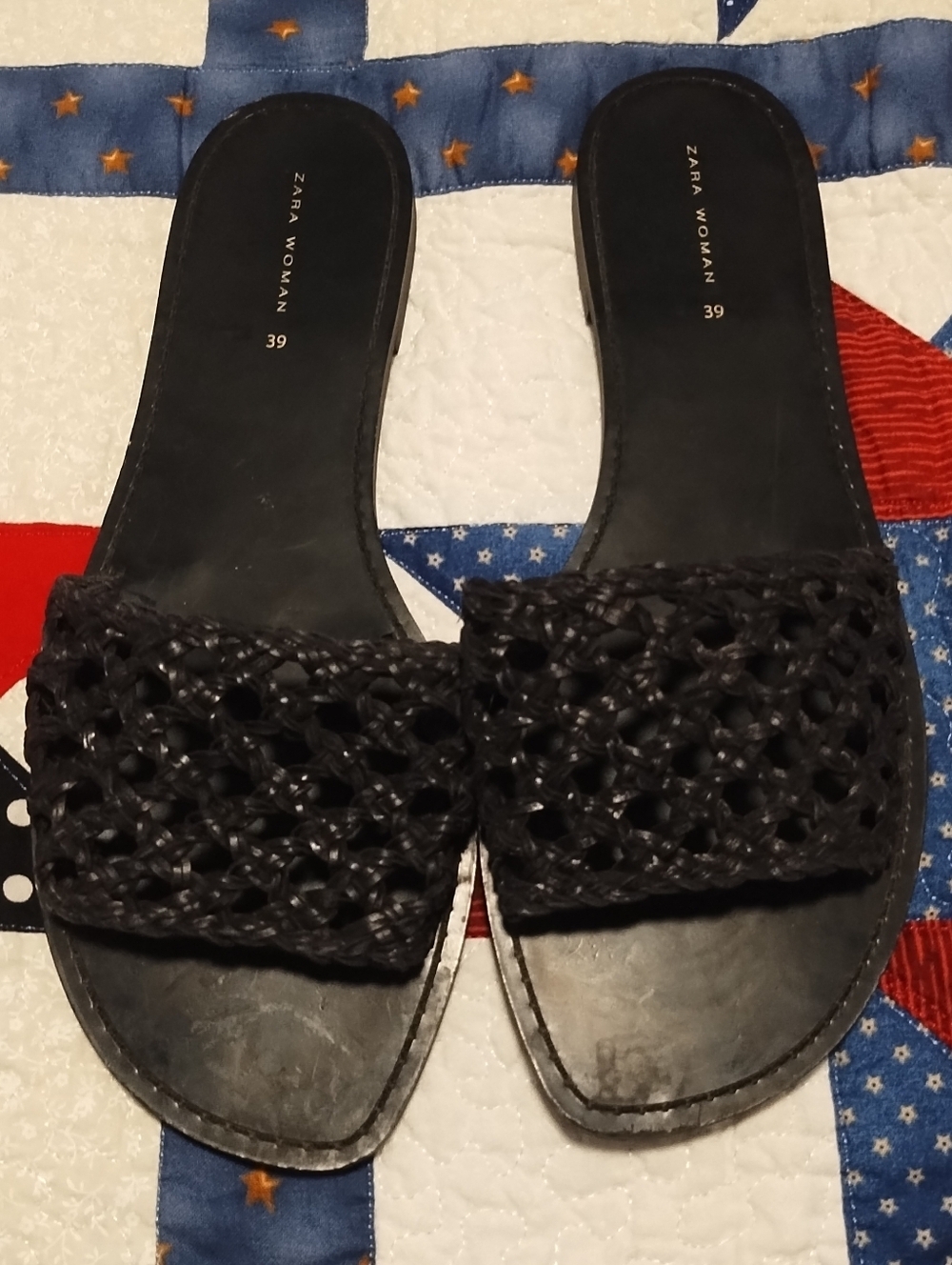 Zara Woven Sandals